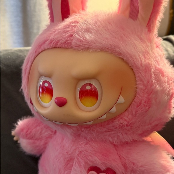 BLUE BIG INTO Z doll! INSPIRED/CUSTOM Labubu Lafufu Zimomo Plush Doll 22” Tall! - Picture 7 of 7